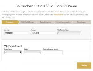 Villa FloridaDream Buchen