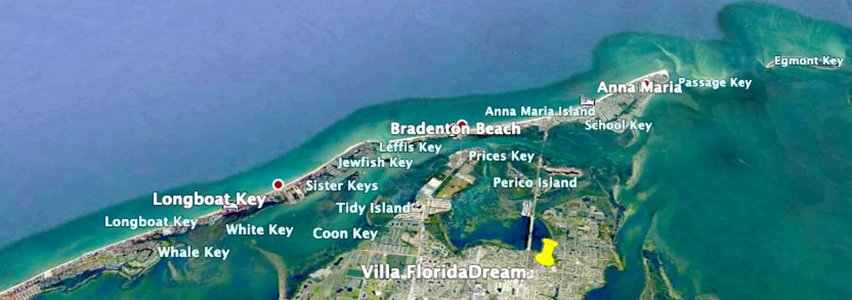 Villa FloridaDream, Lage